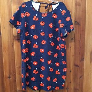 XXL Draper James womens floral Dress sheath stretchy summer plus size